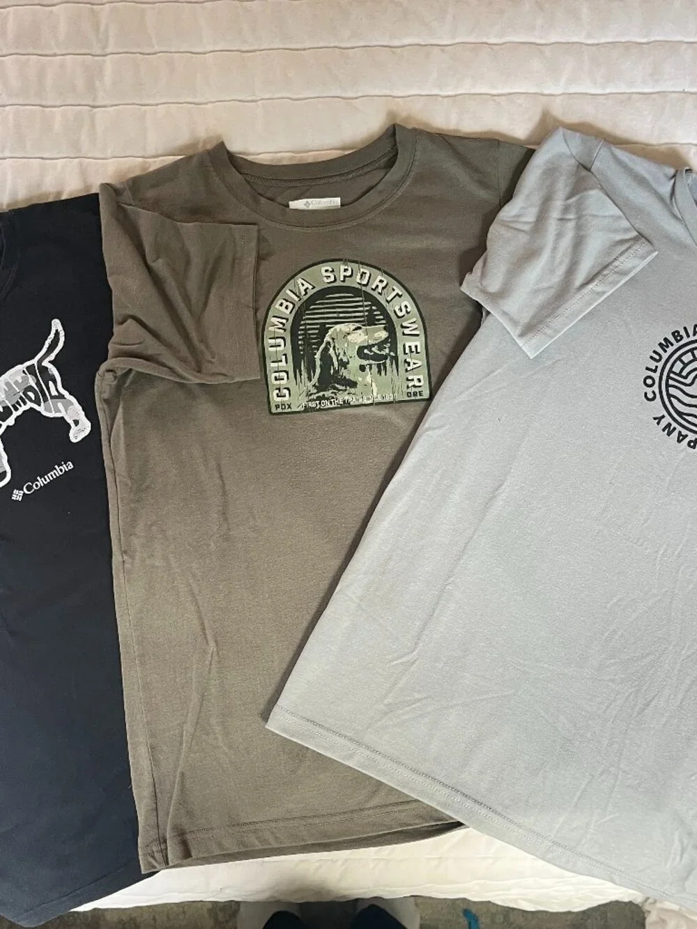 Set of 3 Boys Columbia T-shirts